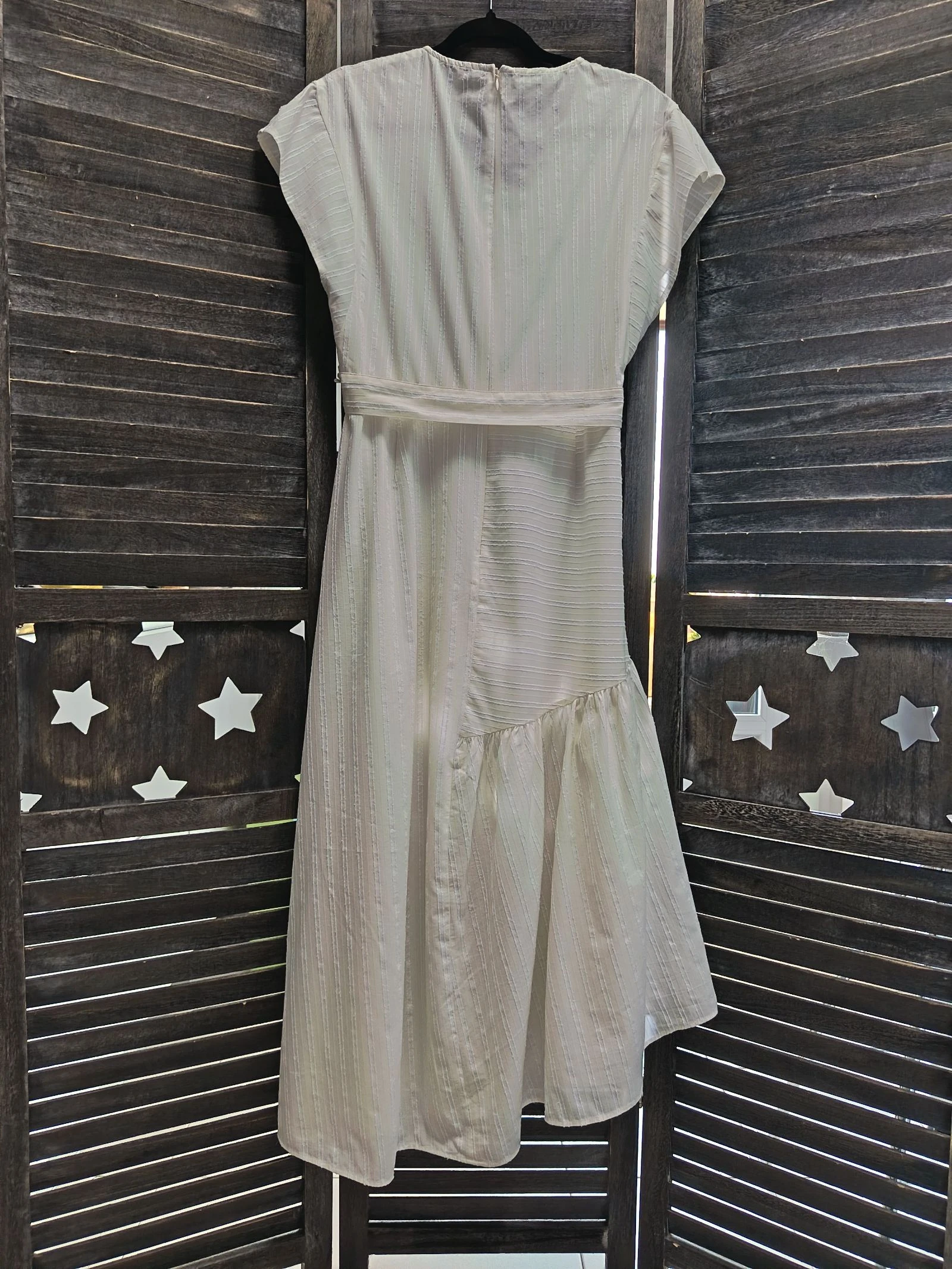 Vestido Volante Asimétrico ♡ ZARA * Talla L – photo 4
